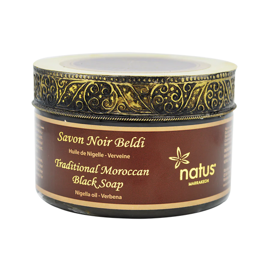 Savon noir beldi à l'huile d'argan et huile de nigelle 250 ML