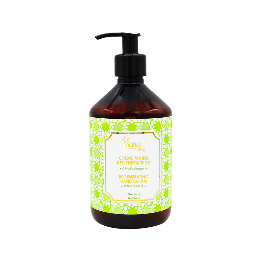 Crème mains régéneratrice Thé rose - 250ml