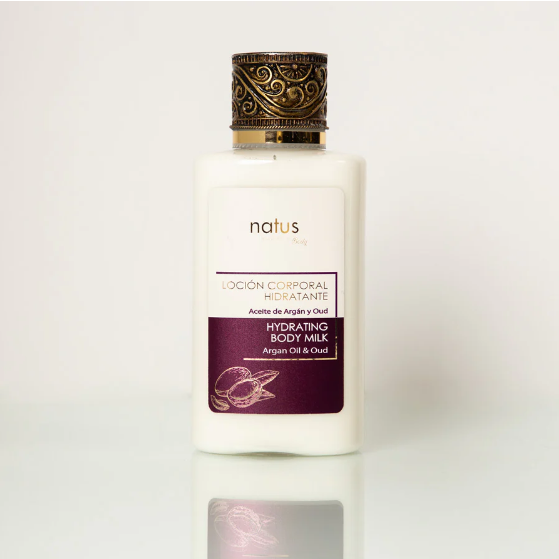 Lait corporel hydratant à l'huile d'Argan 200ml