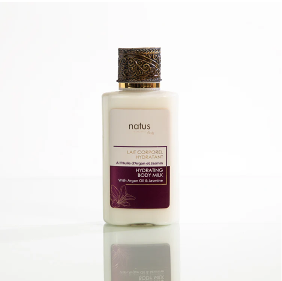 Lait corporel hydratant à l'huile d'Argan 200ml