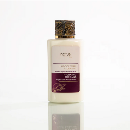 Lait corporel hydratant à l'huile d'Argan 200ml