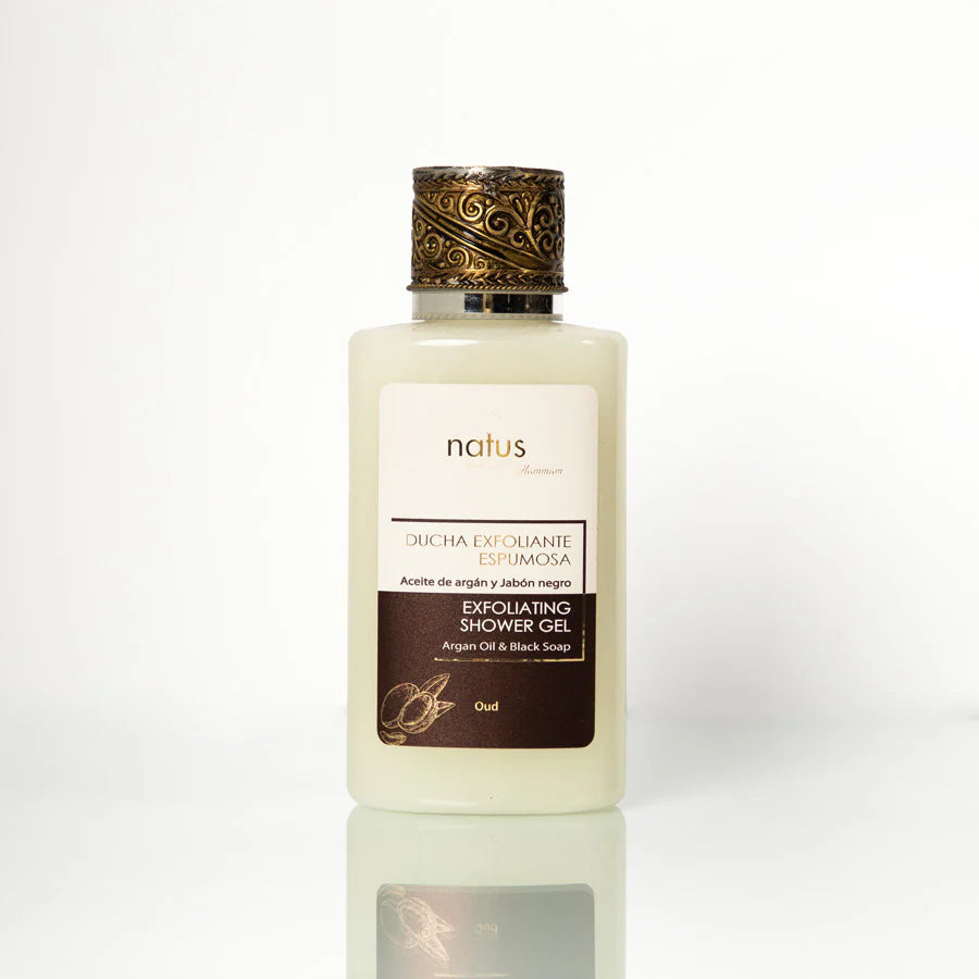 Gel douche exfoliante Moussante à l'huile d'Argan 200ml