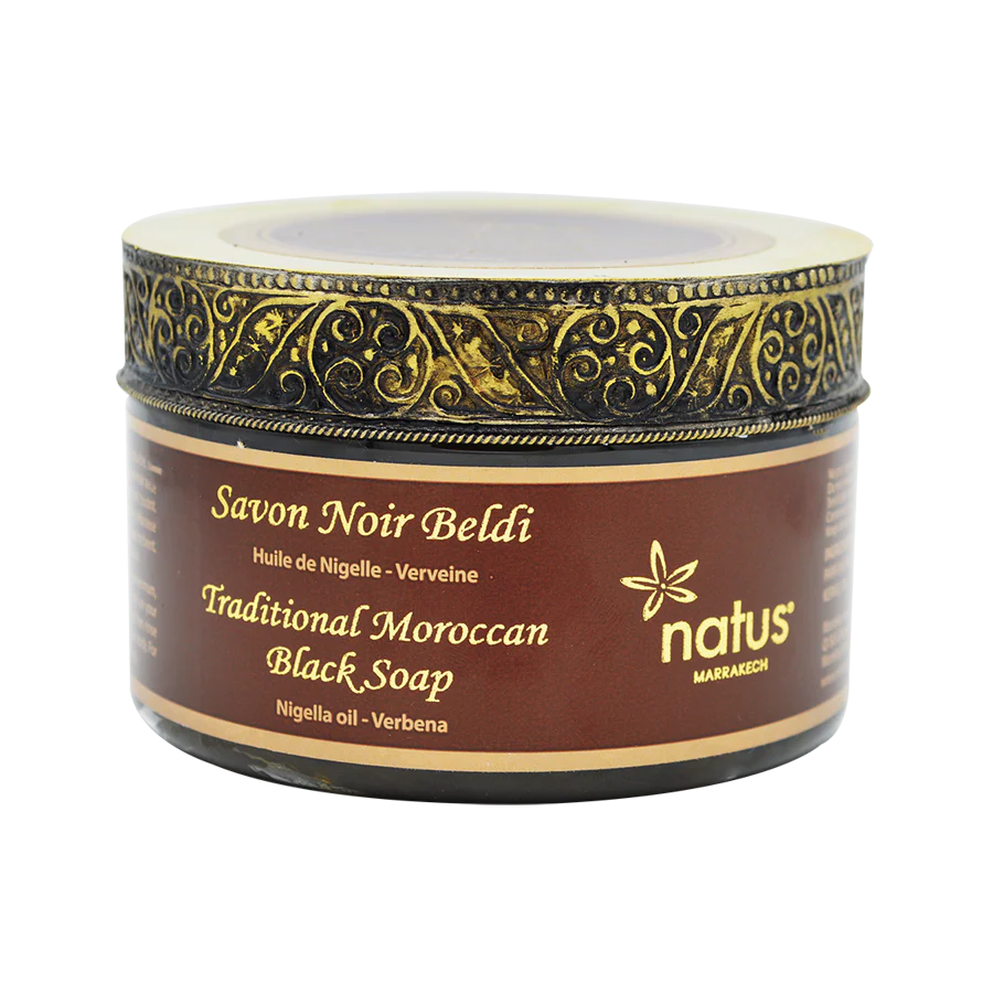 Savon noir beldi à l'huile d'argan et huile de nigelle 250 ML