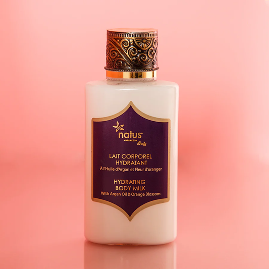 Lait corporel hydratant à l'huile d'Argan 200ml