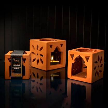 TERRACOTTA - Brûle parfum artisanal