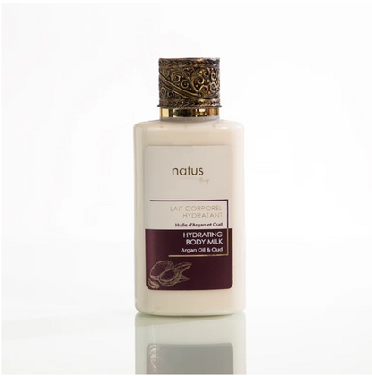 Lait corporel hydratant à l'huile d'Argan 200ml